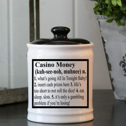 Casino Money Jar